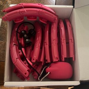 Weighted Pink Fitness Hoop